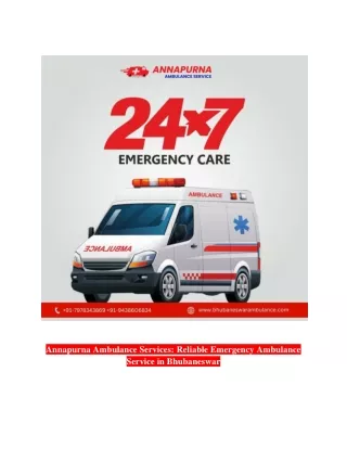 Beyond Emergencies: Reliable Medical Transportation with Annapurna Ambulance