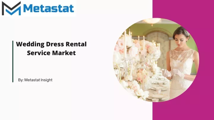 wedding dress rental service market