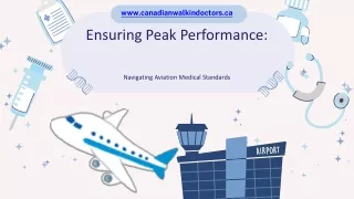 Ensuring Peak Performance: Navigating Aviation Medical Standards