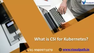 what is csi for kubernetes