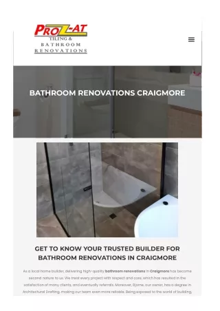 Bathroom Renovations Craigmore