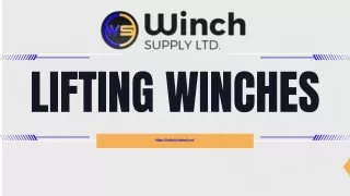 lifting winches