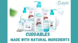 Cuddables Presents Best Baby  Wipes