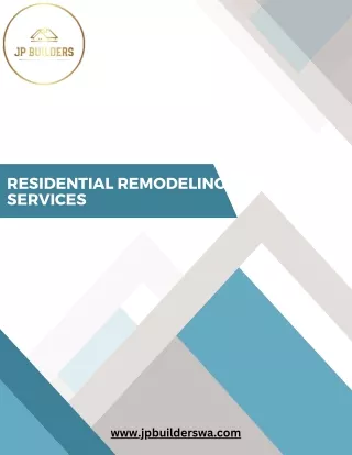 Expert Residential Remodeling Services for Your Dream Home