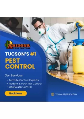 Your Trusted Partner for Pest Management in Tucson & Green Valley - AZ Pest