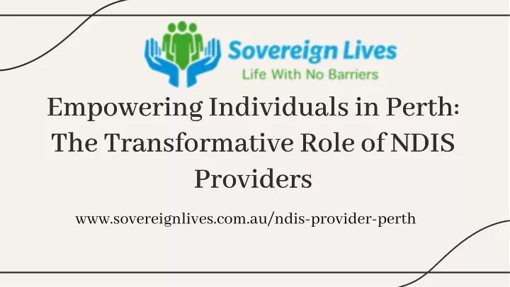 empowering individuals in perth