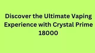 discover the ultimate vaping experience with