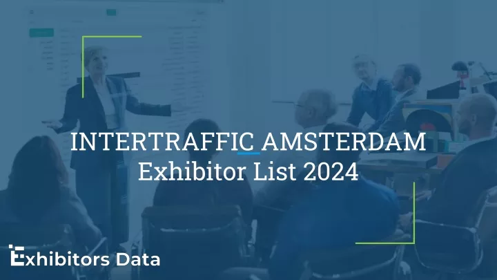 intertraffic amsterdam exhibitor list 2024