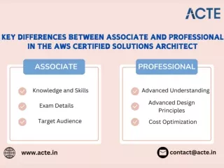 Navigating AWS Certifications: Associate vs. Professional Solutions Architect Pa