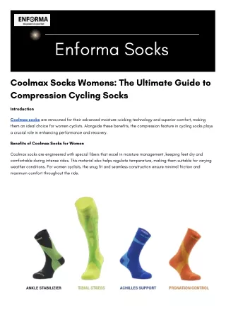 Coolmax Socks Womens The Ultimate Guide to Compression Cycling Socks
