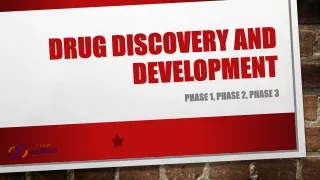 drug discovery and development