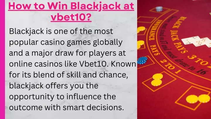 how to win blackjack at vbet10 blackjack