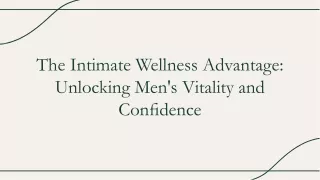 the intimate wellness advantage unlocking