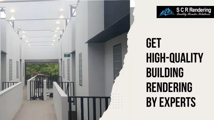 get high quality building rendering by experts