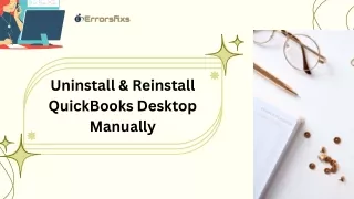 Uninstall & Reinstall QuickBooks Desktop Manually