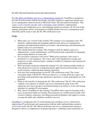 sc 300 microsoft identity and access administrator