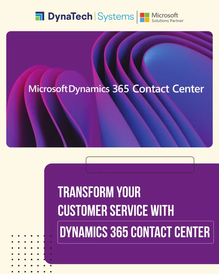 transform your customer service with dynamics