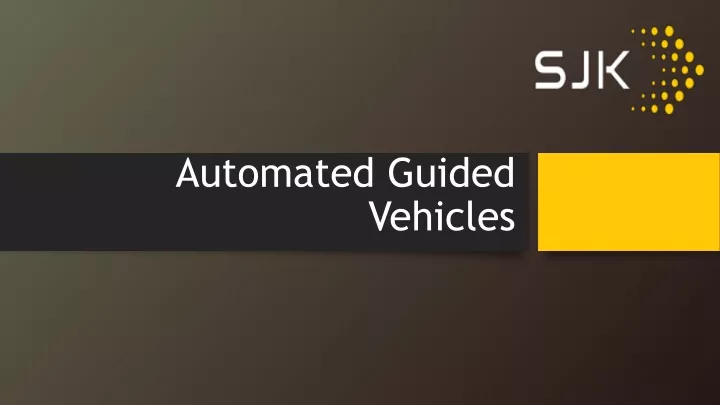 automated guided vehicles