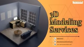 3d modeling services services