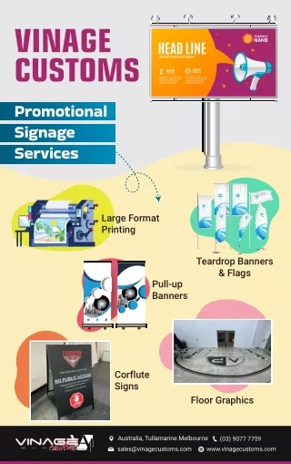 Promotional Signage Services