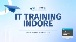 IT Training indore - Best software training institute in Indore