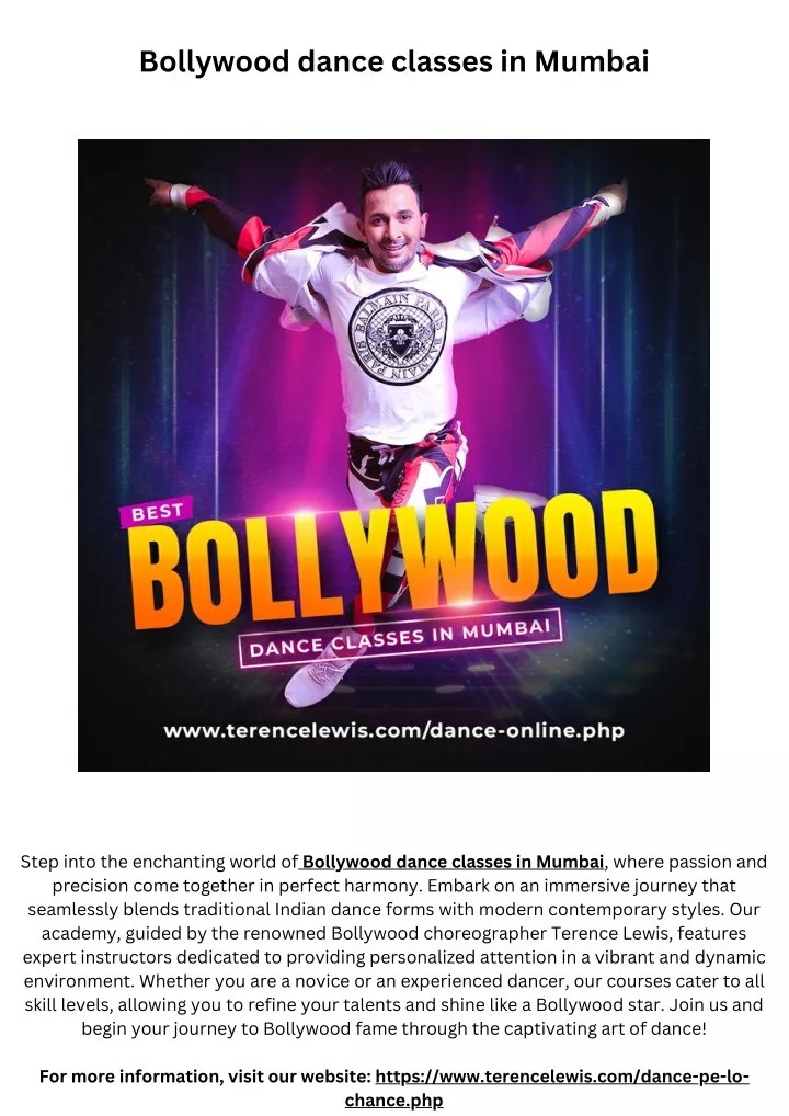 bollywood dance classes in mumbai