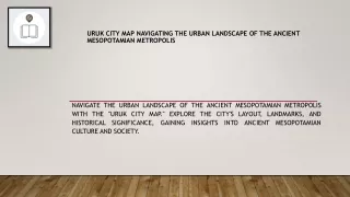 Uruk City Map Navigating the Urban Landscape of