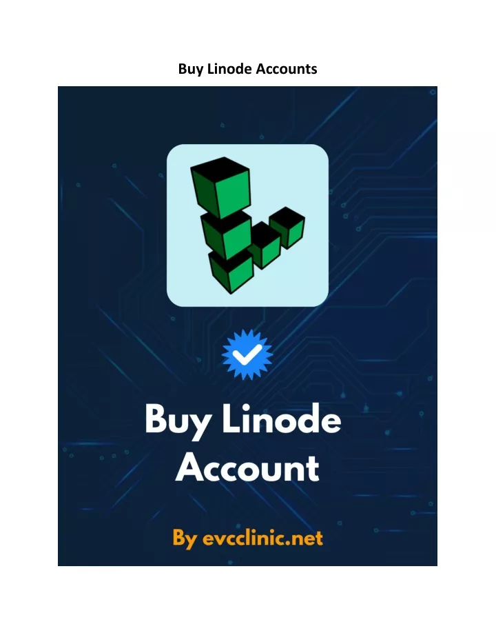 buy linode accounts