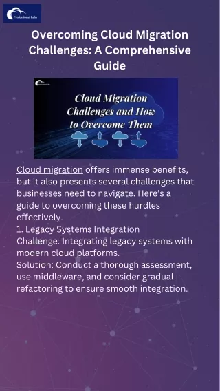 overcoming cloud migration challenges