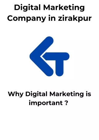 Digital Marketing Company in zirakpur