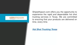 shipwithjason com offers you the opportunity