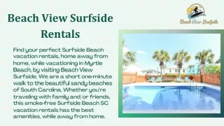 Beachview South Carolina Surfside