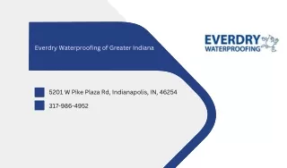 Everdry Waterproofing of Greater Indiana