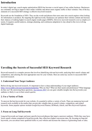 Unveiling the Tricks of Effective Web optimization Keyword Exploration