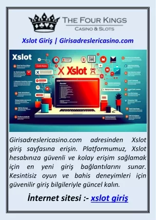 Xslot Giriş  Girisadreslericasino.com
