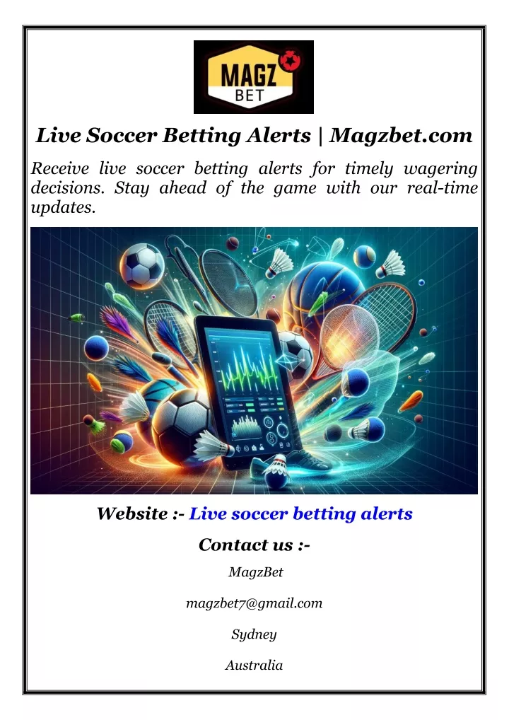 live soccer betting alerts magzbet com