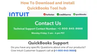 Step-by-Step Guide: Download and Install QuickBooks Tool Hub (Support: 800-845-9