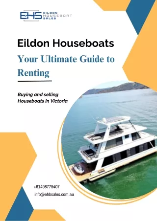 Eildon Houseboats: Your Ultimate Guide to Renting