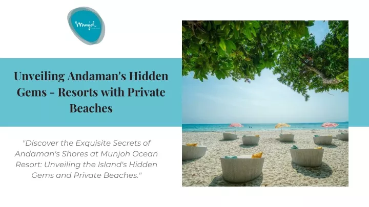 unveiling andaman s hidden gems resorts with