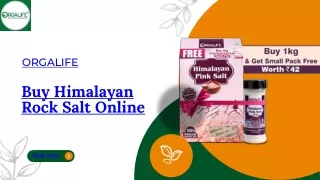 Buy Best Himalayan Rock Salt Online