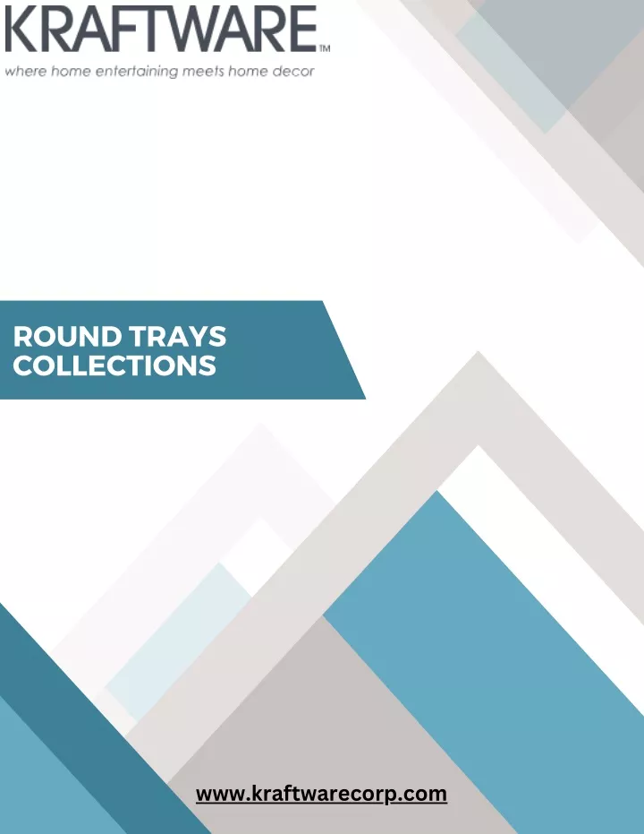 round trays collections