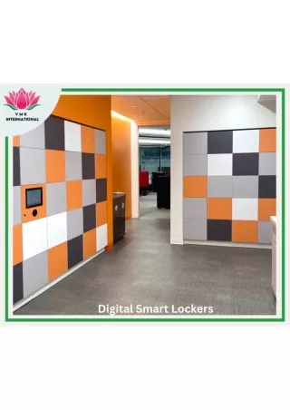 Technology behind our digital smart lockers