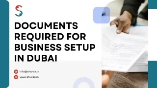 documents required for business setup in dubai
