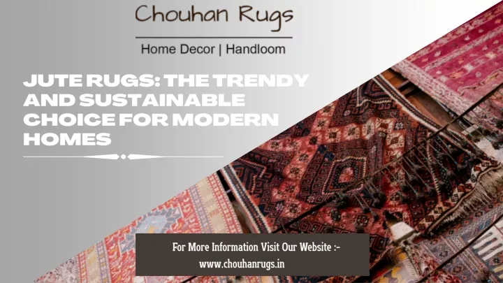 jute rugs the trendy and sustainable choice