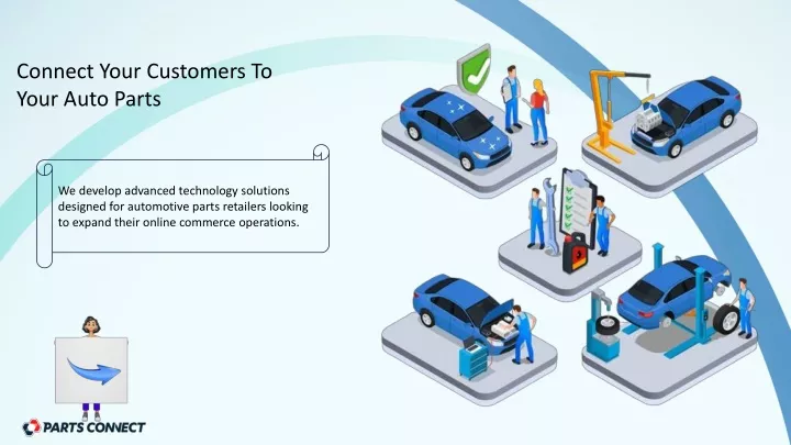 connect your customers to your auto parts