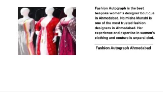 Fashion Autograph Ahmedabad