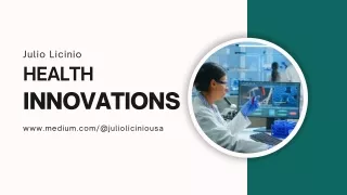 Julio Licinio’s Legacy in Academic and Health Innovation