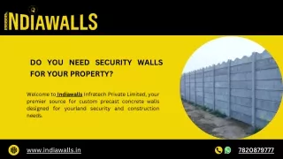 Find the Best Precast Wall Near Me - Durable and Reliable Solutions | indiawalls