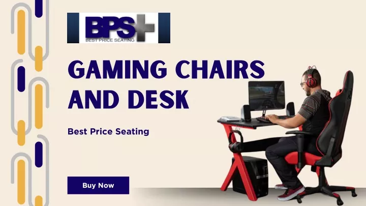 gaming chairs and desk