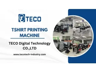 Tshirt Printing Machine - Teco Digital Technology